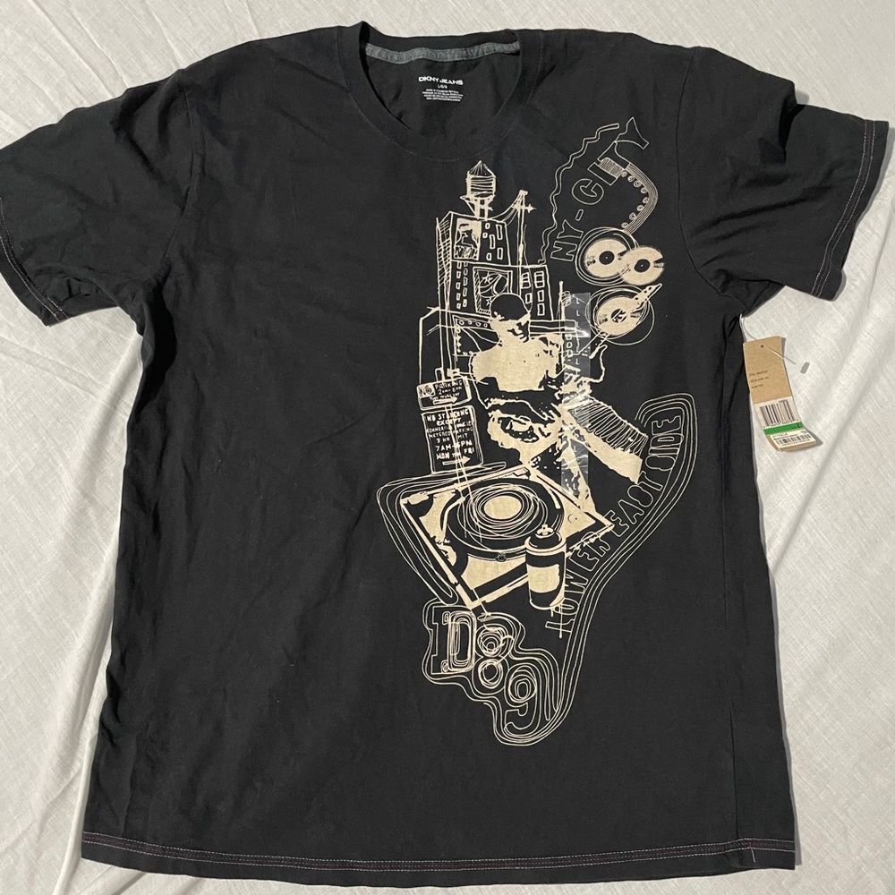 DKNY Jeans DJ T-Shirt Black